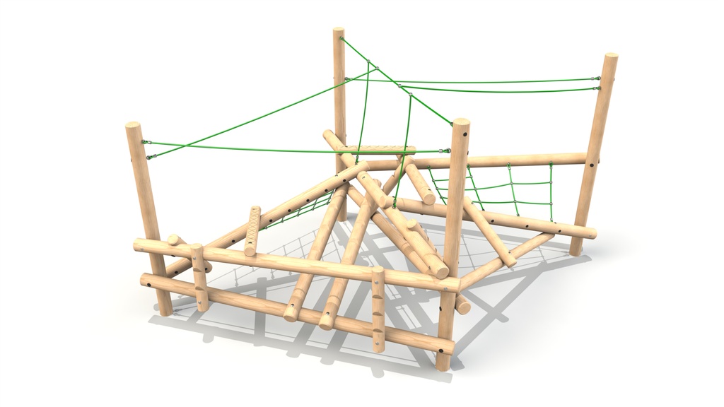 Timber Clamber Stack Mezzo (UK Pine)