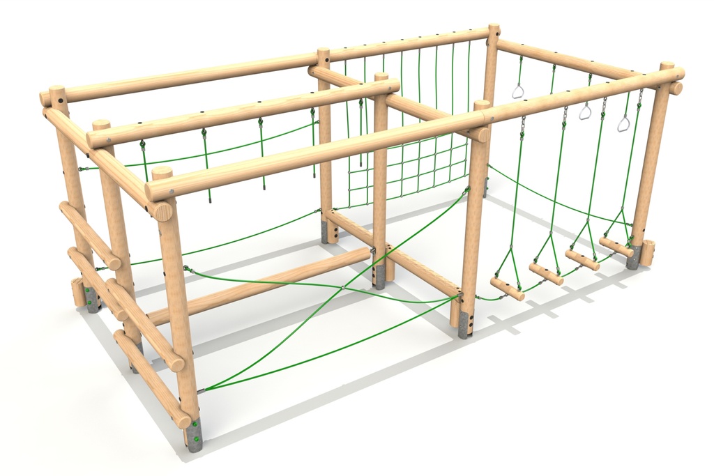 Timber Play Frame - Zenith (UK Pine)