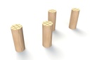 Timber 150mm Stepping Logs (Set of 4)