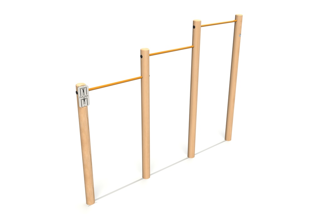 Timber 2.4m Chin Ups