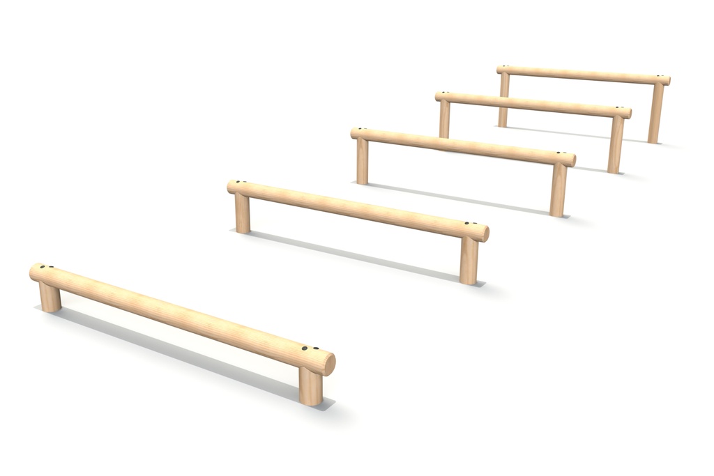 Timber Log Hurdles