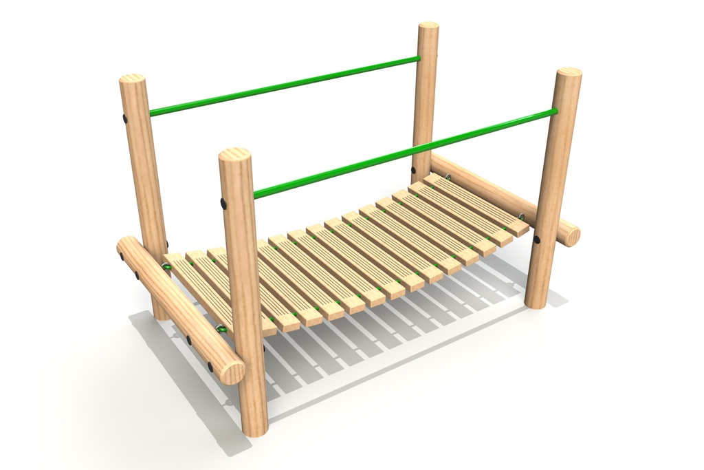 Timber Suspension Bridge