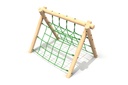 Timber A-Frame Low with Nets