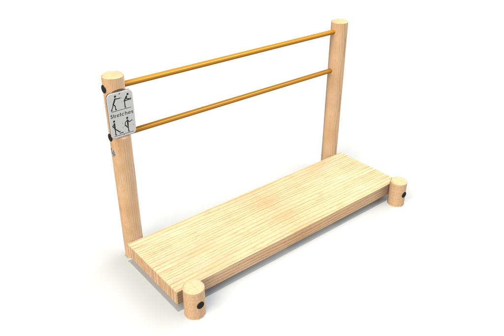 [TTI001U] Warm Up Station - 2m x 0.835m (UK Pine)