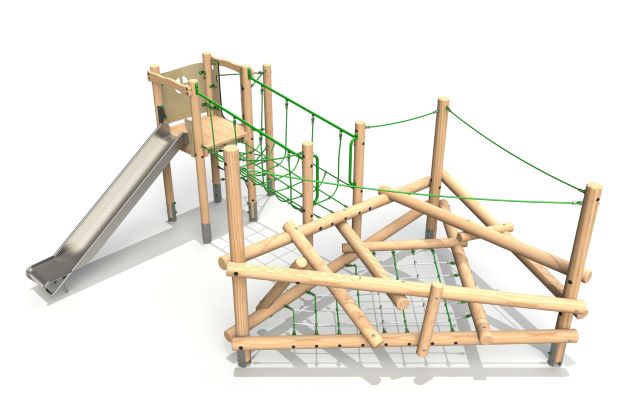Timber Clamber Tower 2