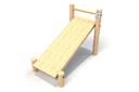 Timber Incline Leg Raise (Incline Sit Up)