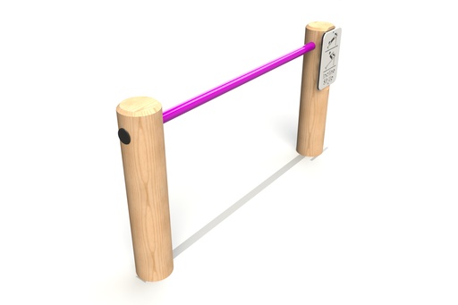Timber Incline Pull Up (Press Up Bar)