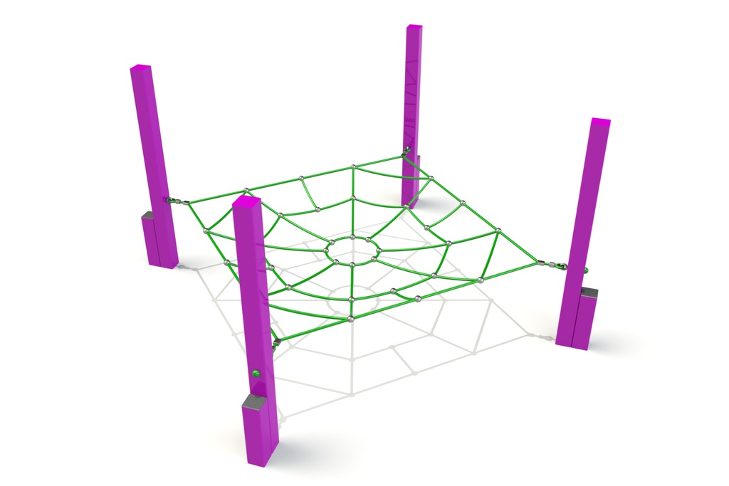 Steel Spider Web Net | Trim Trail
