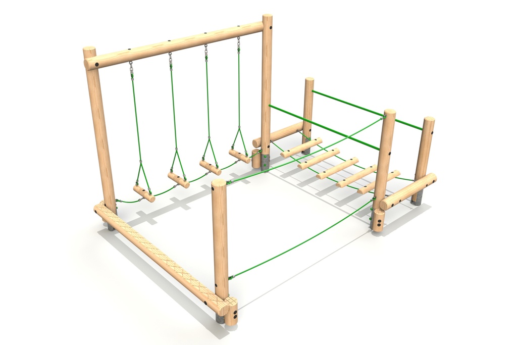 Timber Play Frame - Elevate | Trim Trail